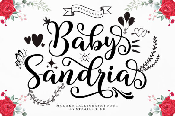 Baby Sandria: The Elegant Handwritten Font for Crafters