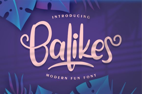 Balikes Font: Elevate Your Brand with Timeless Script