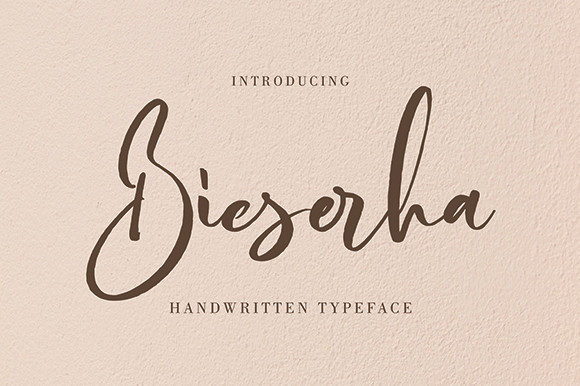 Bieserha: The Handwritten Font That Elevates Campaign Design