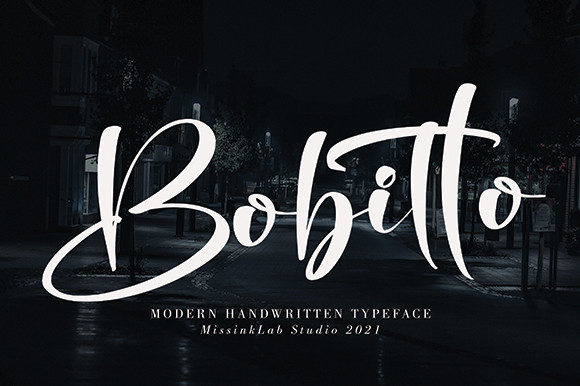 Bobitto: A Font for Elegant Branding