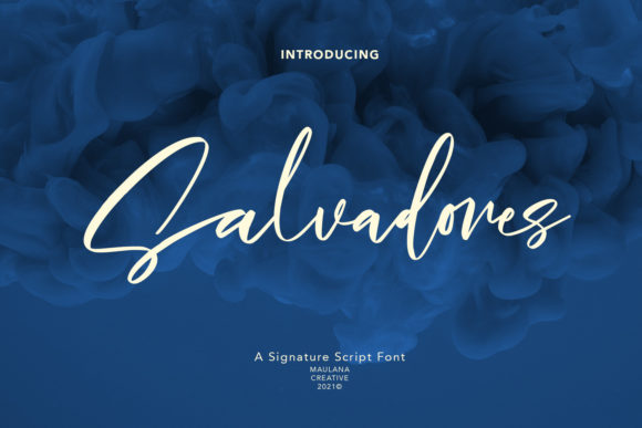 Boost Campaign Clarity with Salvadores Signature Font