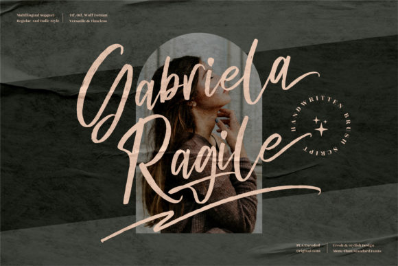 Bringing Gabriela Ragile Font to Life in Your Shop