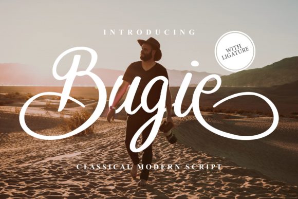 Bugie Font: The Perfect Handwritten Typeface for Crafters