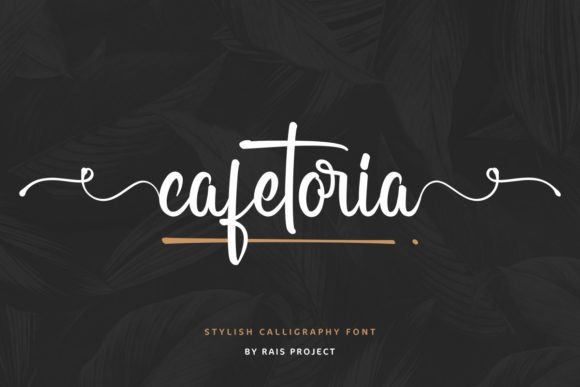 Cafetoria Font Review: Elevating Campaign Visuals