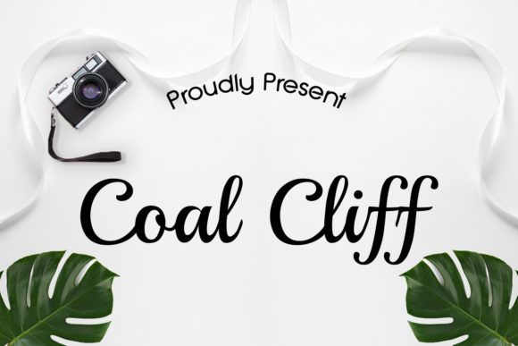 Coal Cliff: A Bold Script for Modern Brand Identity