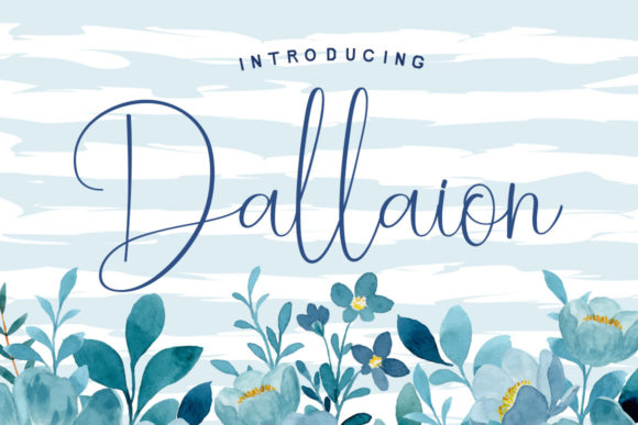 Dallaion: The Script Font That Elevates Digital Campaigns