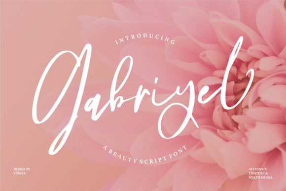 Gabriyel: The Handwritten Font for Scroll-Stopping Marketing