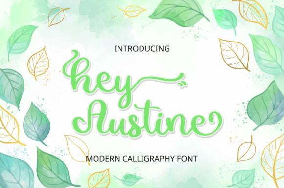 Hey Austine: An Elegant Handwritten Font for Modern Branding