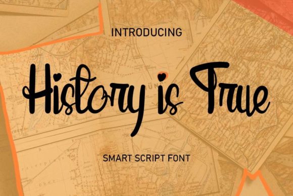 History is True: A Handwritten Font for Authentic Branding