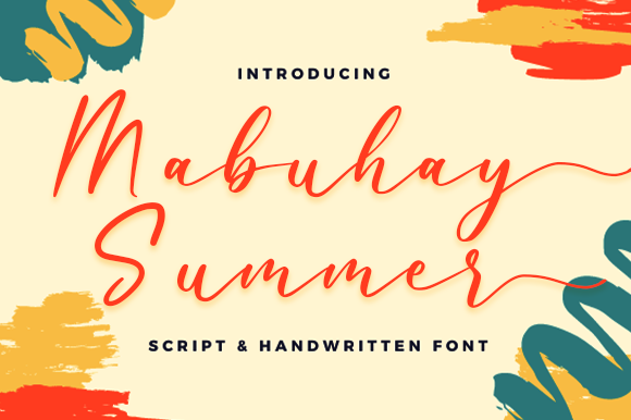 Mabuhay Summer: A Font for Creative Campaigns