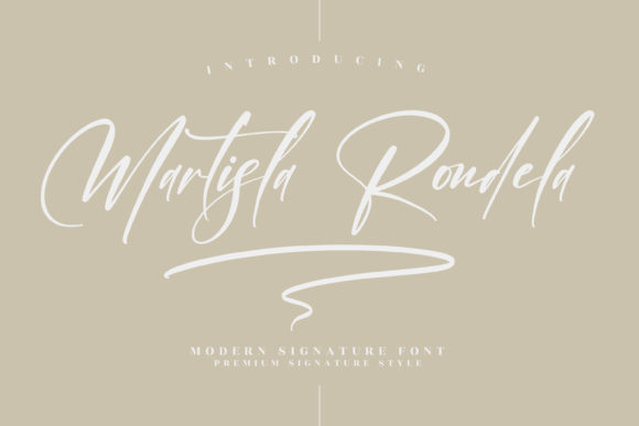 Martisla Rondela: The Handwritten Font for Stronger Brands