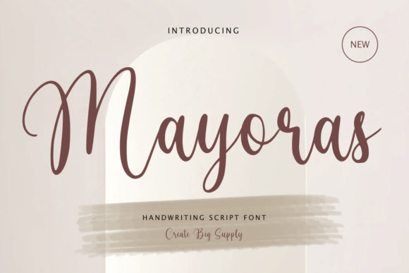 Mayoras: A Timeless Script Font for Editorial Design