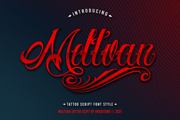 Meltvan: An Elegant Handwritten Font for Editorial Design