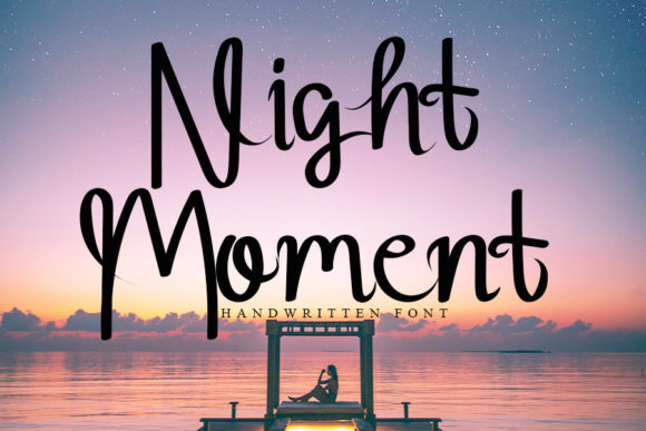 Night Moment: A Handwritten Font for Polished Branding