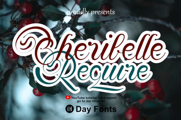 Require Cheribelle Font Review