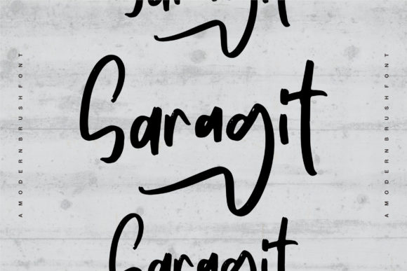Saragit: The Elegant Handwritten Font for Crafters
