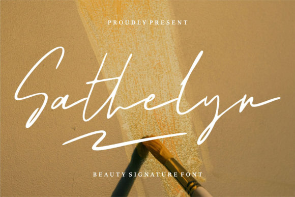 Sathelyn Font Review: Elevating Small Business Branding