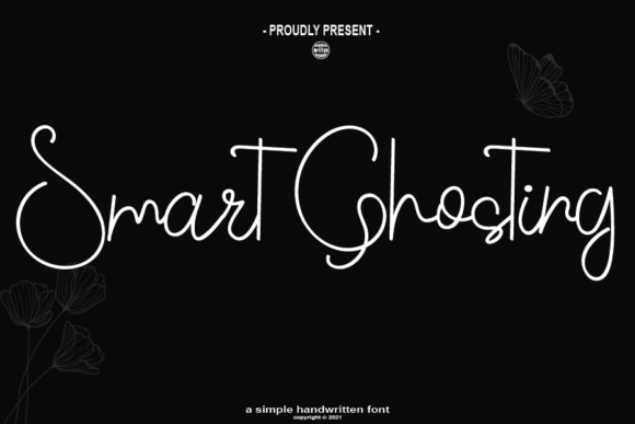 Smart Ghosting: A Handwritten Typeface for Modern Web Design