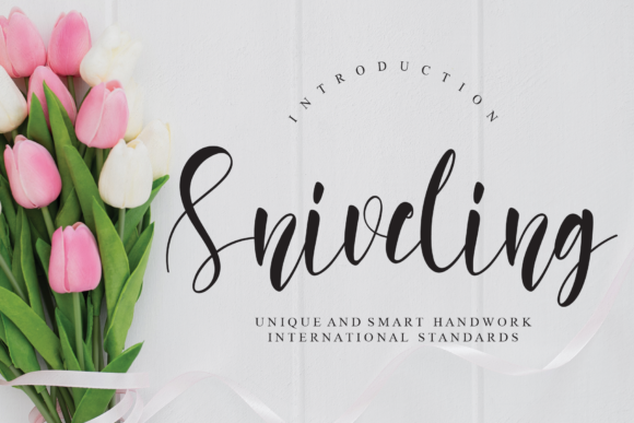 Sniveling: An Elegant Handwritten Font for Web Design