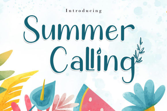 Summer Calling Font Review: A Delicate Script for Branding