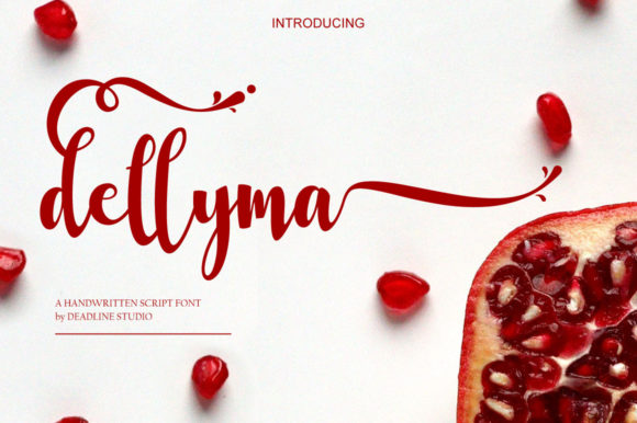 Transform Your Brand with the Dellyma Handwritten Font