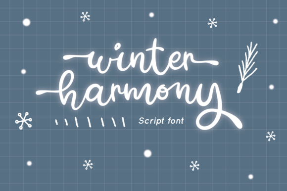 Winter Harmony: The Elegant Script Font for Handmade Brands